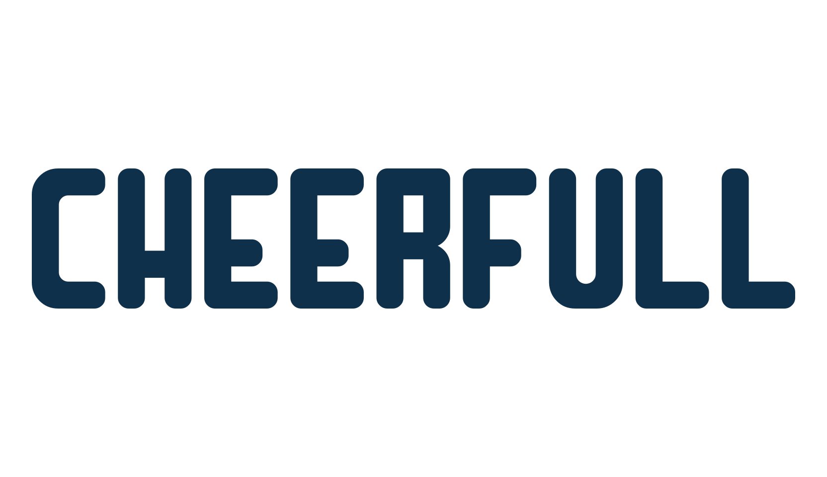 Cheerfull, fancy various decorative font preview