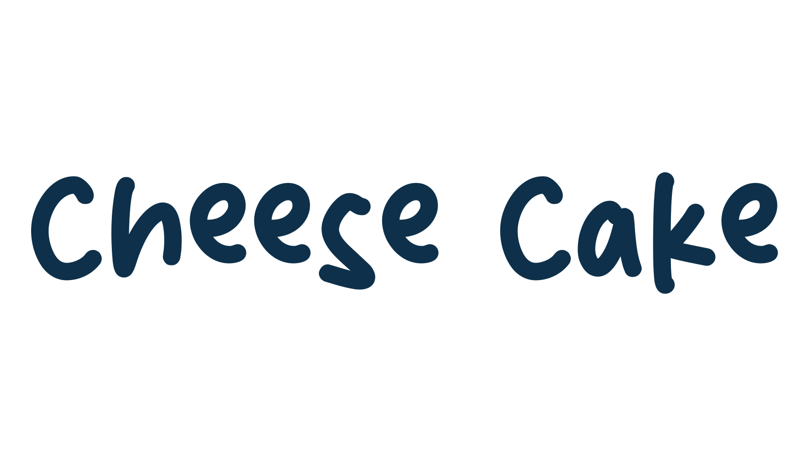 Cheese Cake (cheese-cake-2), script handwritten fancy decorative calligraphy font preview