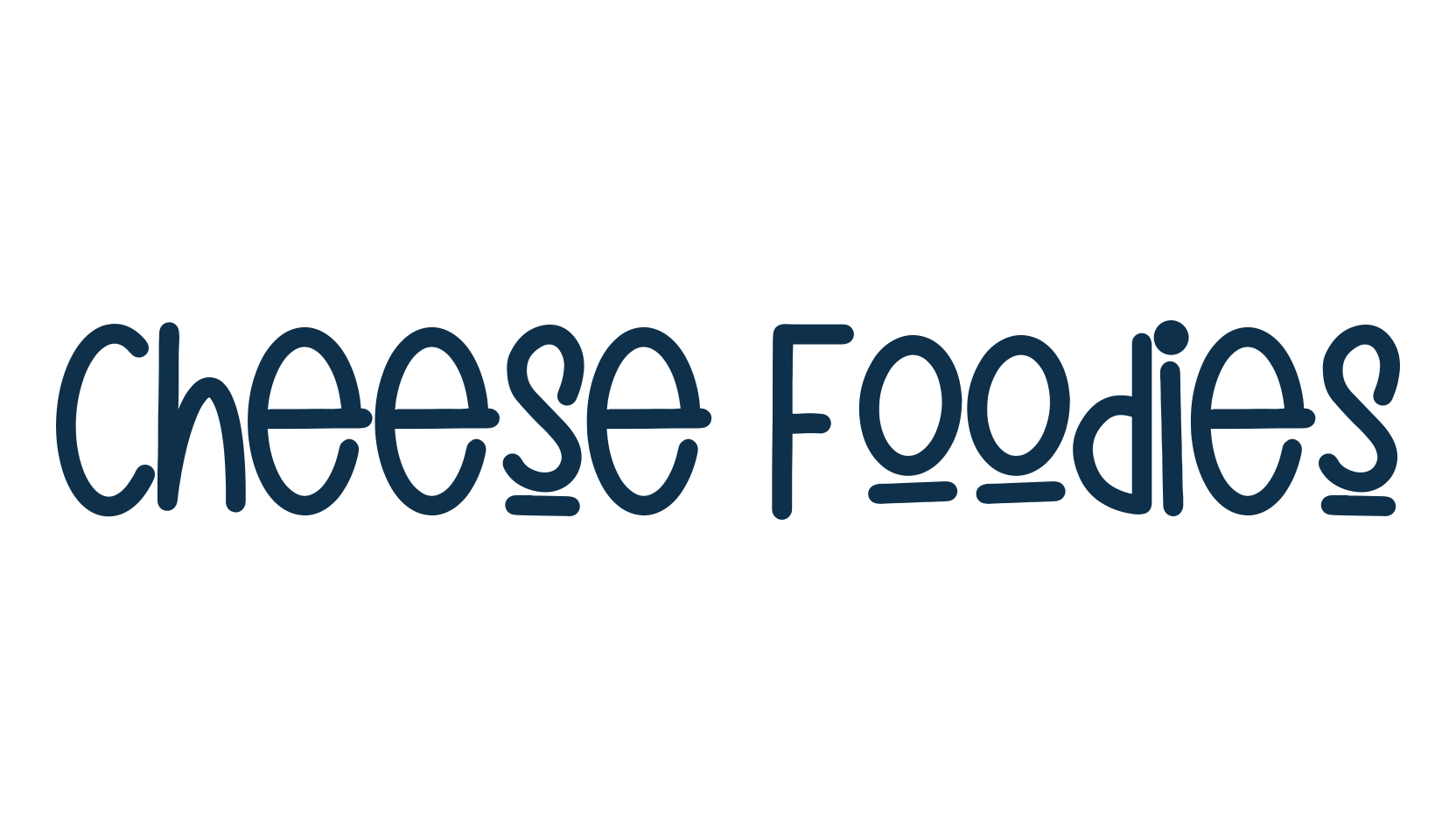 Cheese Foodies, fancy cartoon decorative font preview