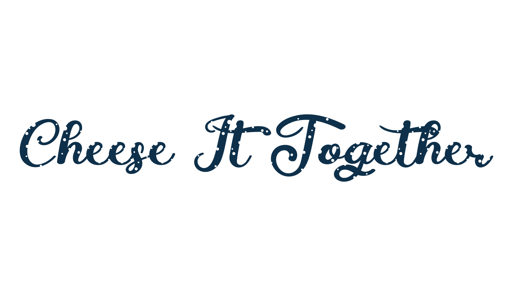 Cheese It Together, display market font preview