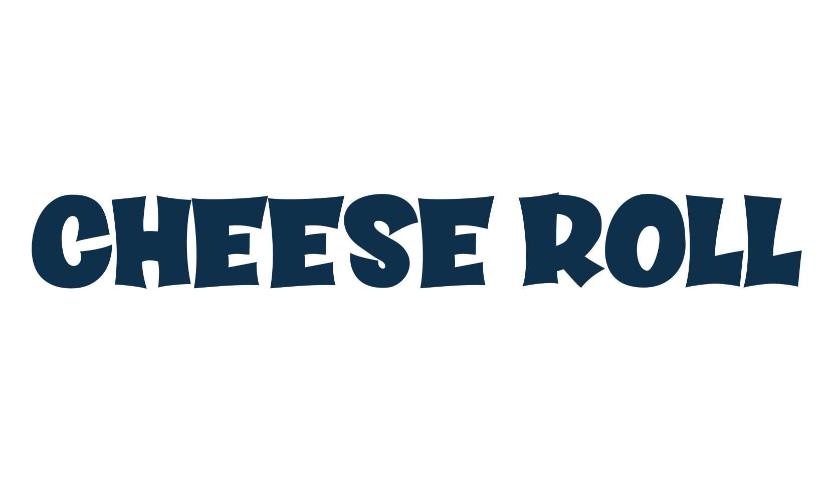 Cheese Roll, cartoon font preview