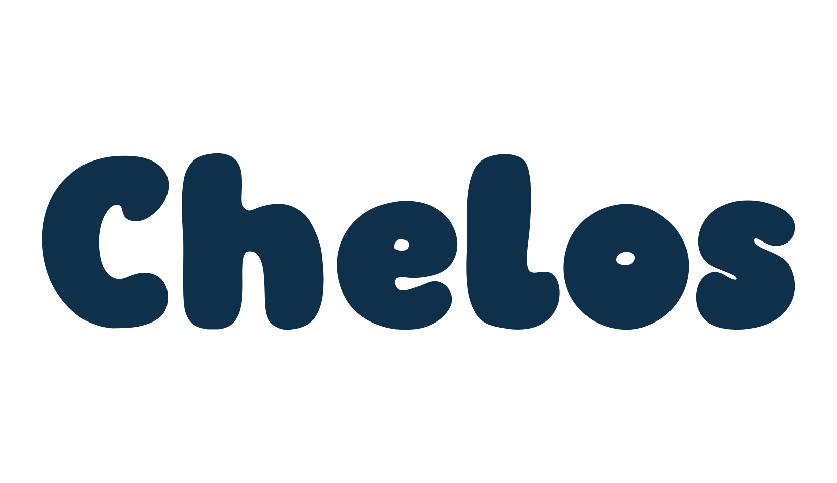 Chelos, cartoon font preview