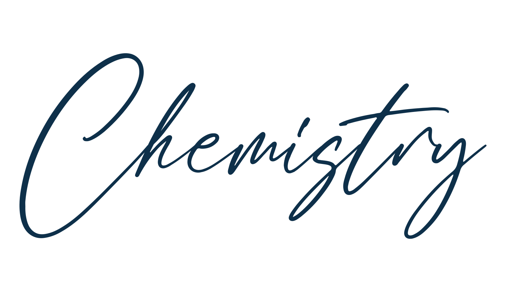 Chemistry (chemistry-2), script handwritten fancy decorative calligraphy font preview