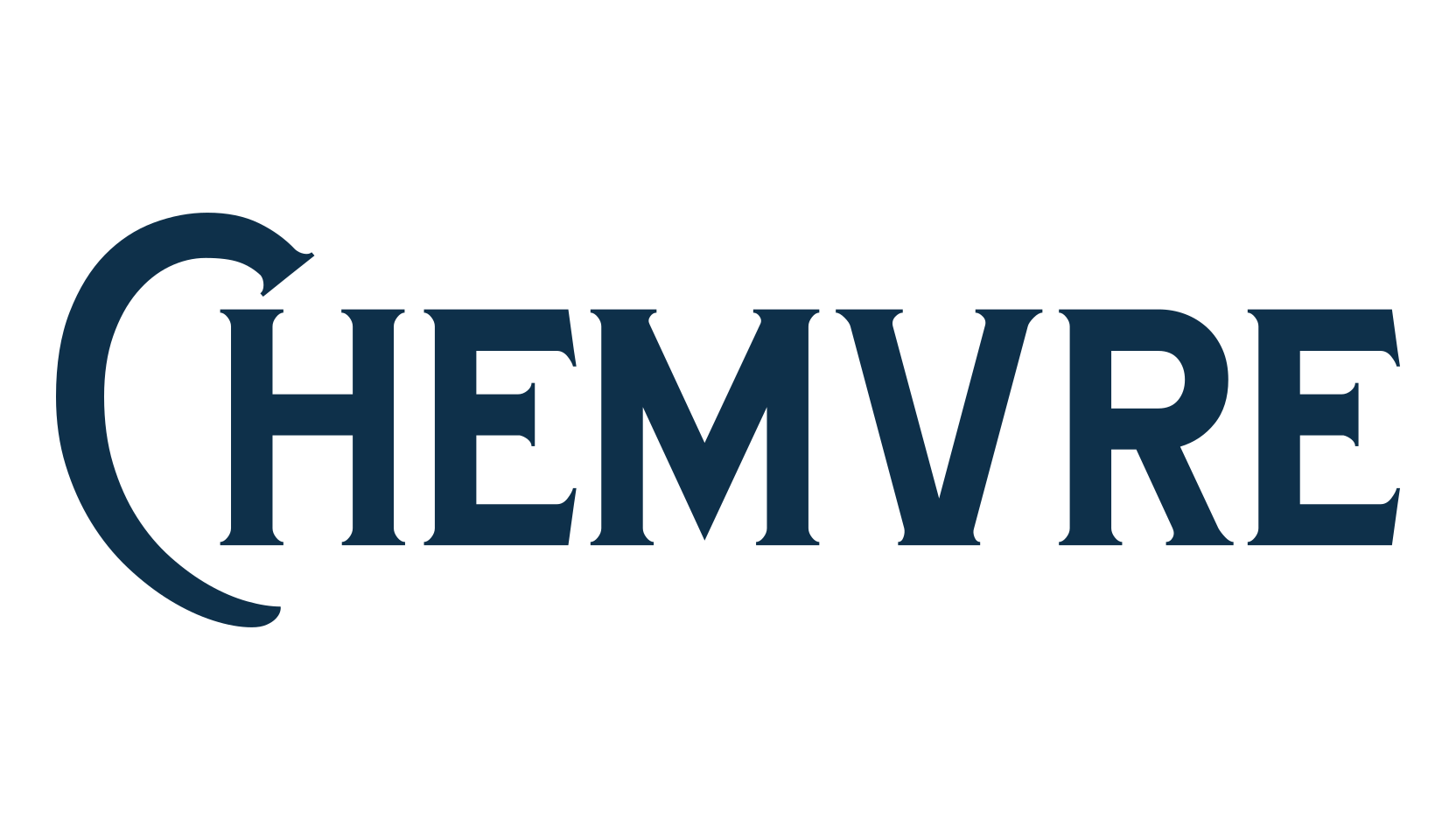 Chemvre, fancy retro decorative font preview