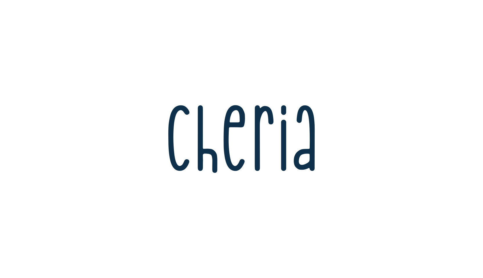 Cheria, script handwritten fancy decorative calligraphy font preview