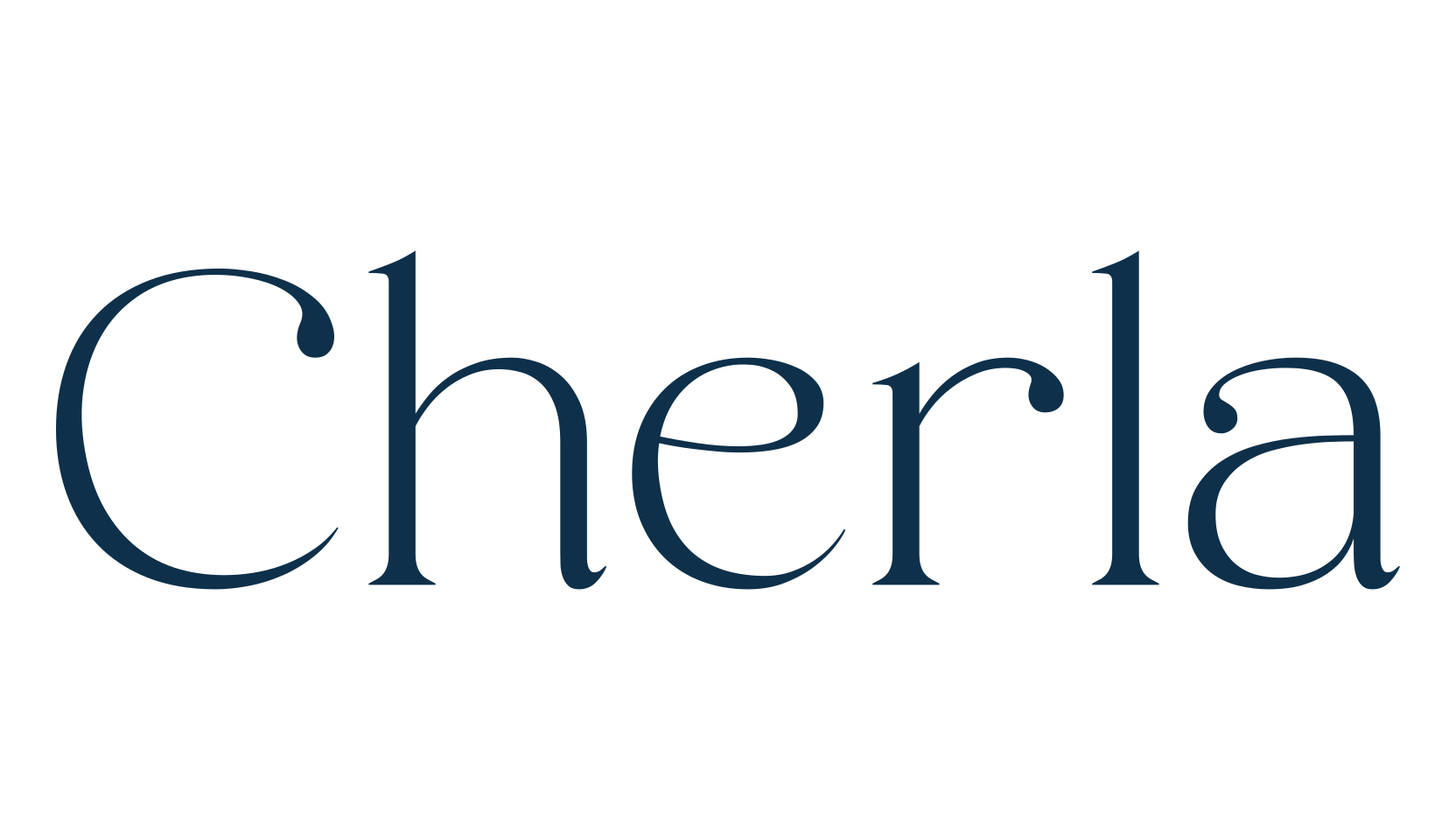 Cherla, serif font preview