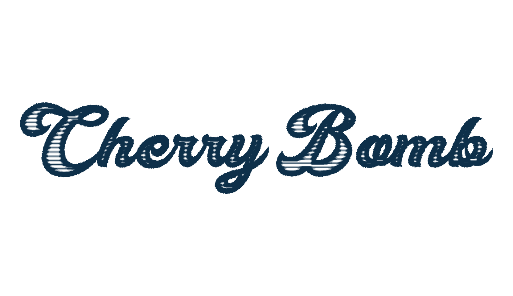 Cherry Bomb, fancy various decorative script calligraphy font preview