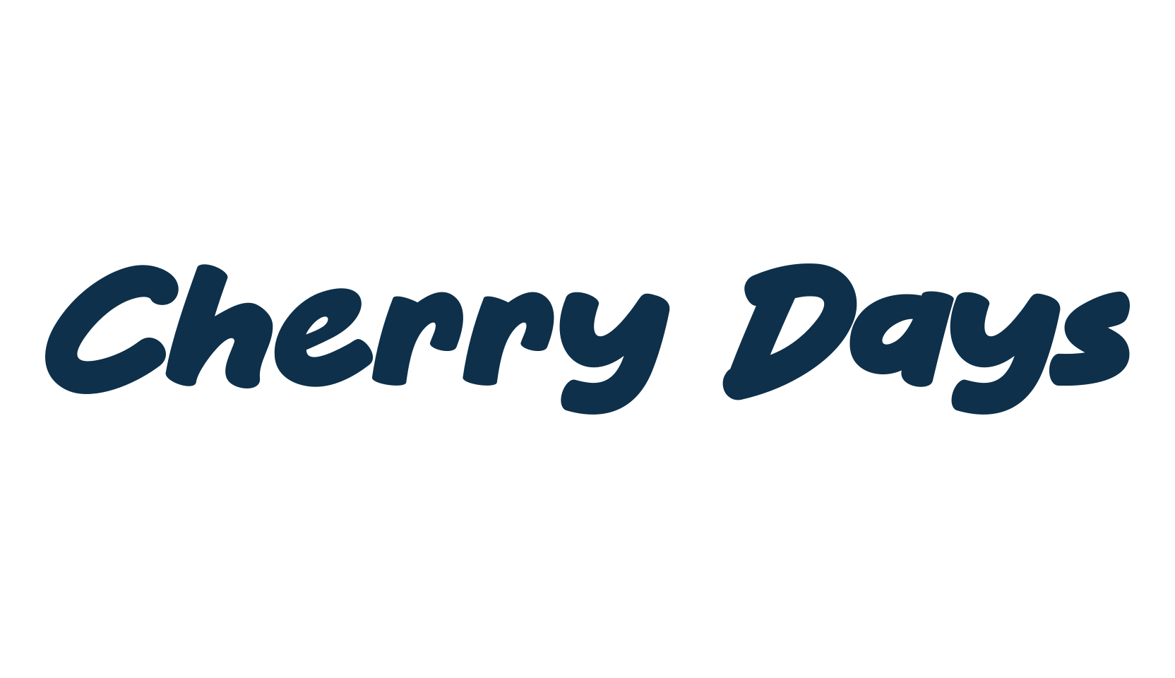 Cherry Days, fancy cartoon decorative comic font preview