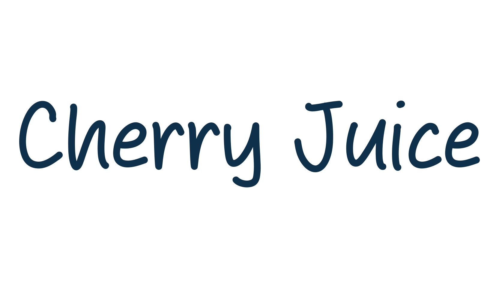 Cherry Juice, script handwritten fancy decorative calligraphy font preview