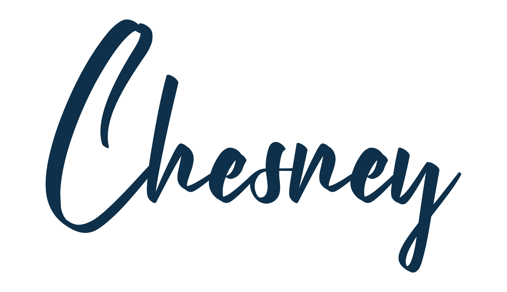 Chesney, display market font preview