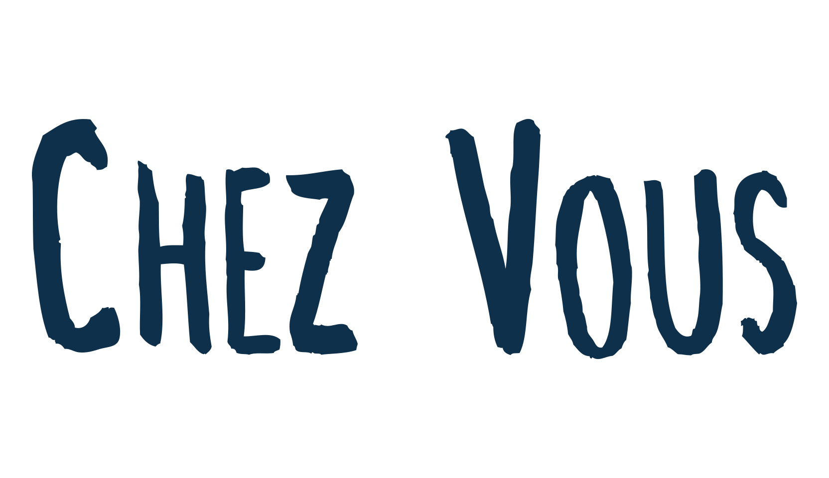 Chez Vous, script handwritten fancy decorative calligraphy font preview