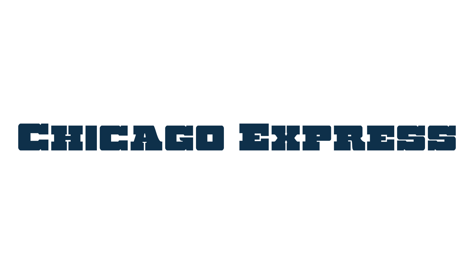 Chicago Express, fancy western decorative font preview
