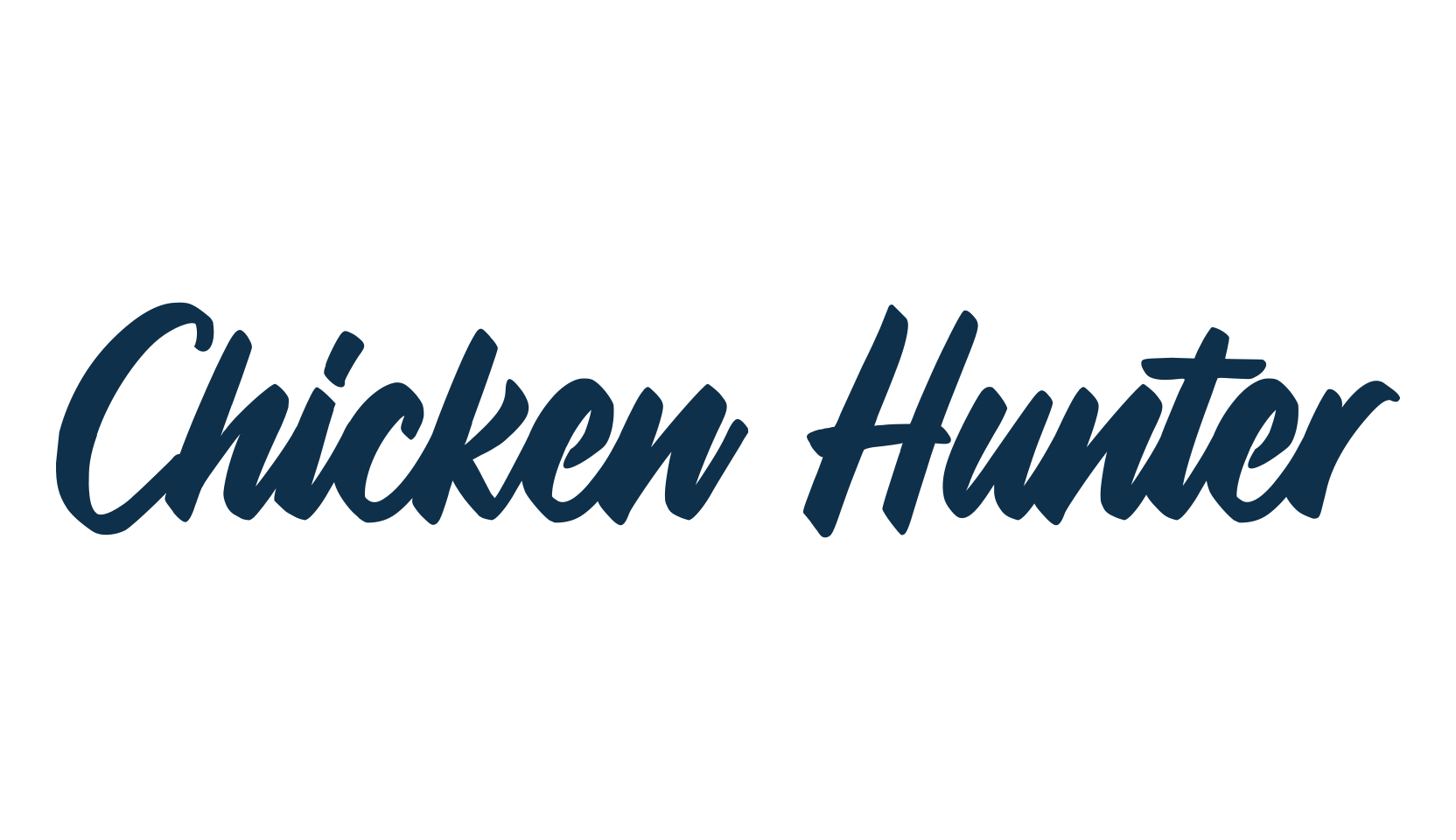 Chicken Hunter, various font preview