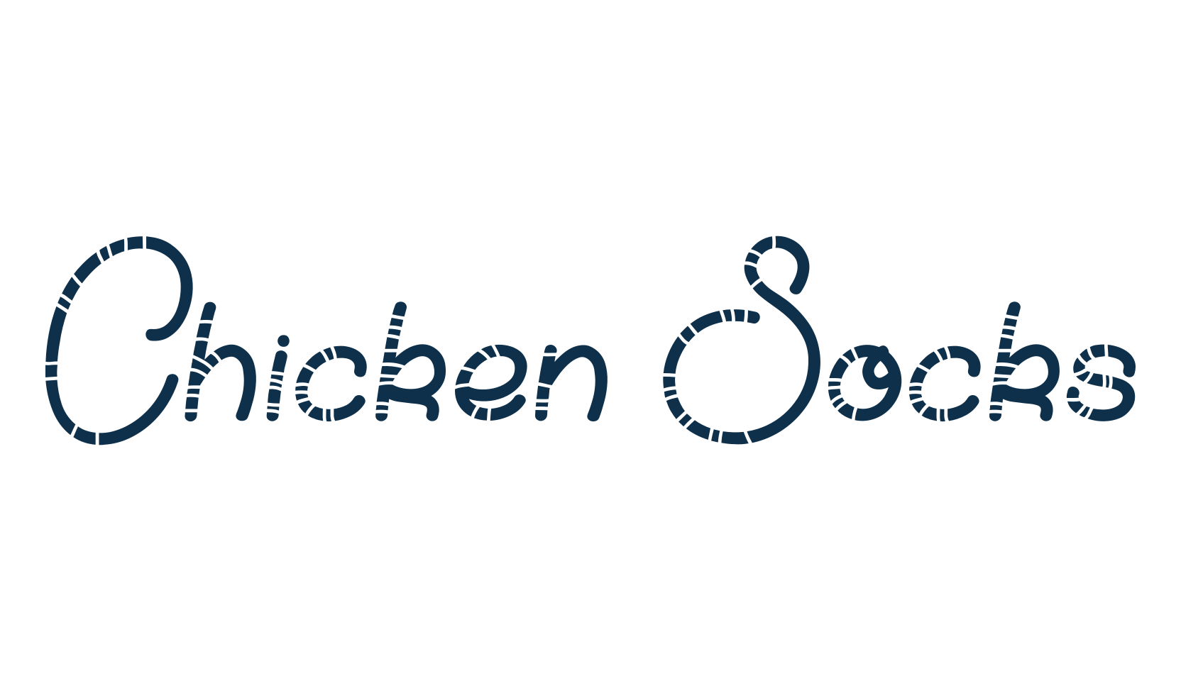 Chicken Socks, display market font preview