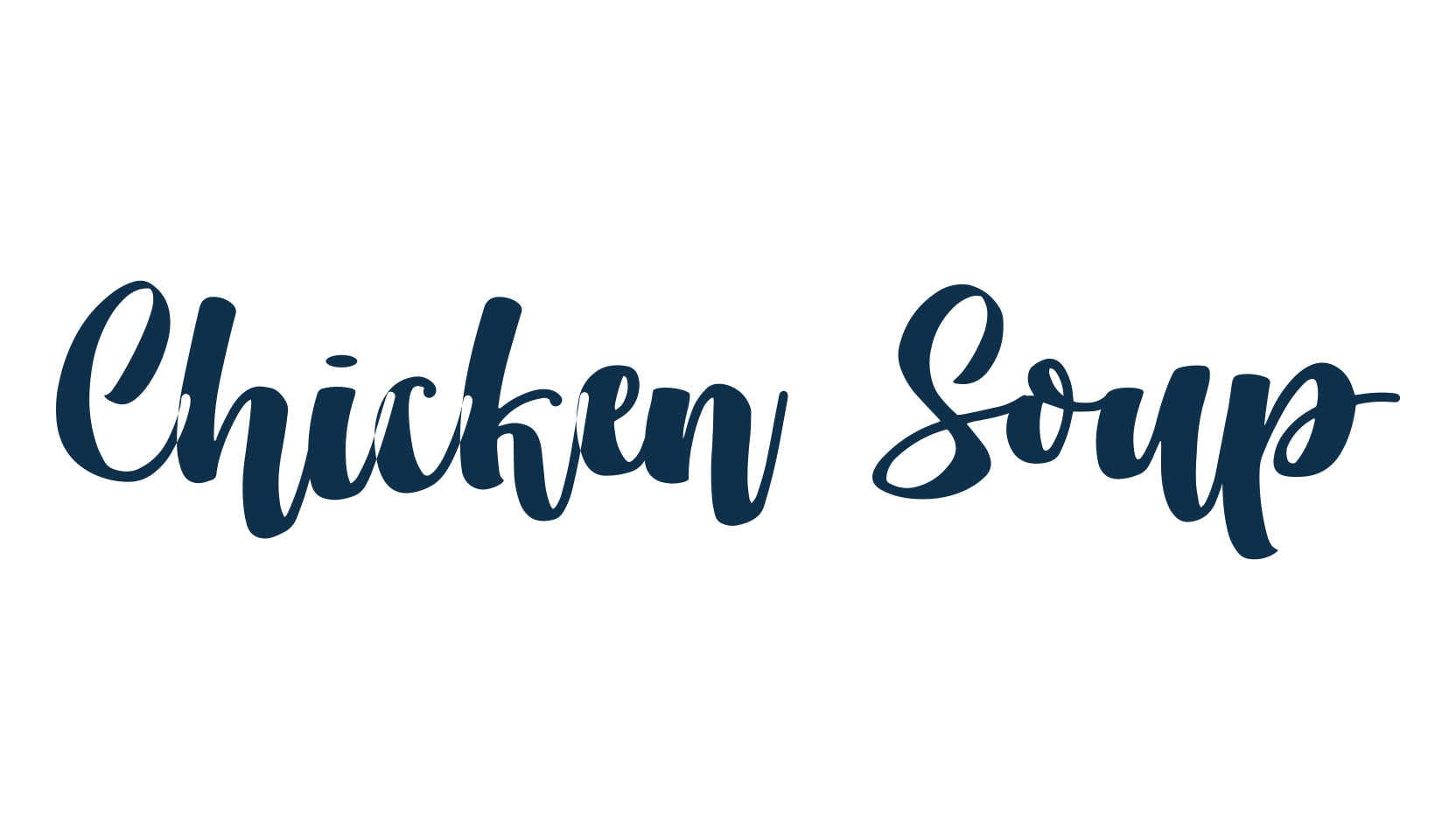 Chicken Soup (chicken-soup-3), fancy various decorative script calligraphy font preview