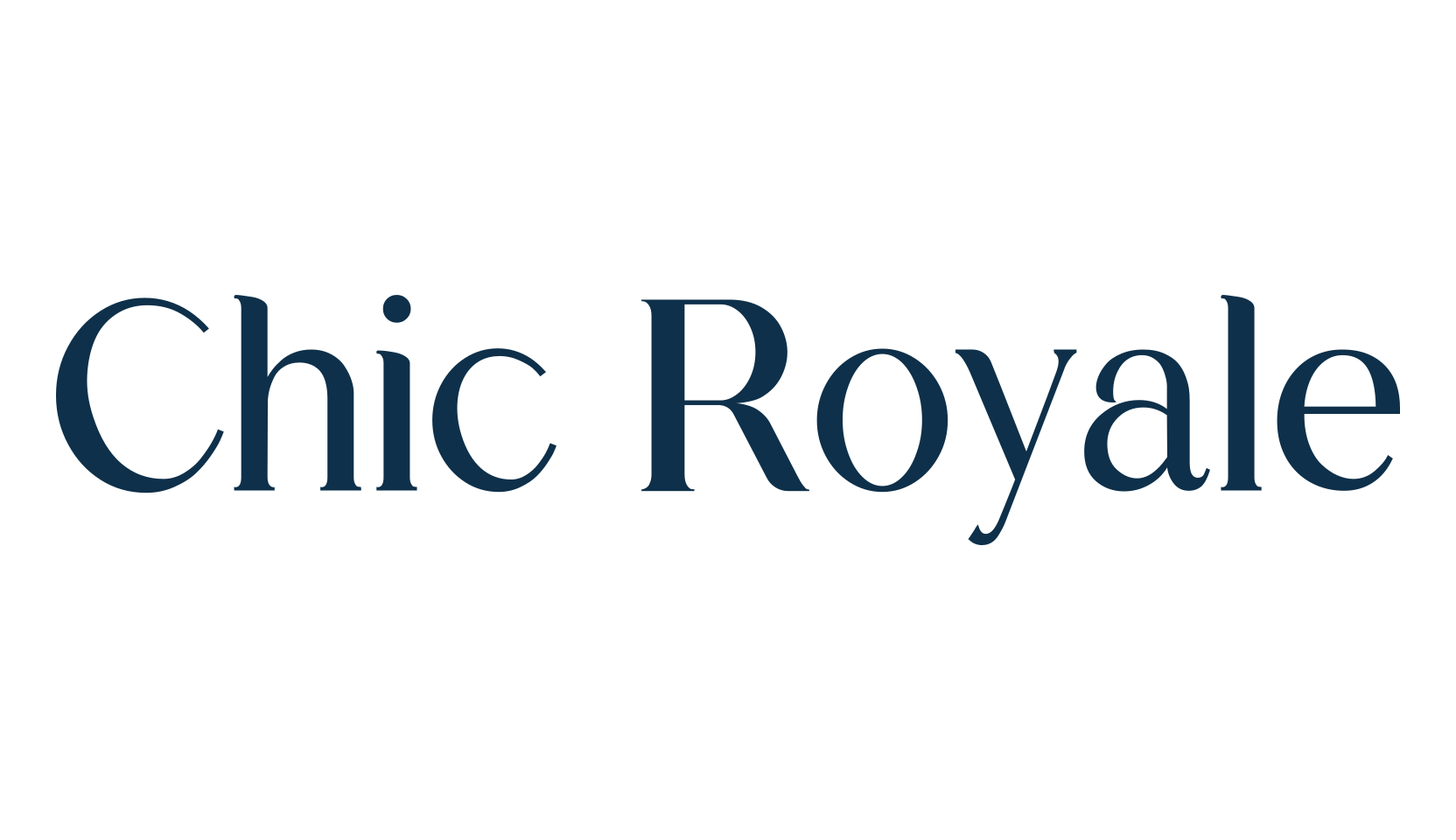 Chic Royale, serif font preview