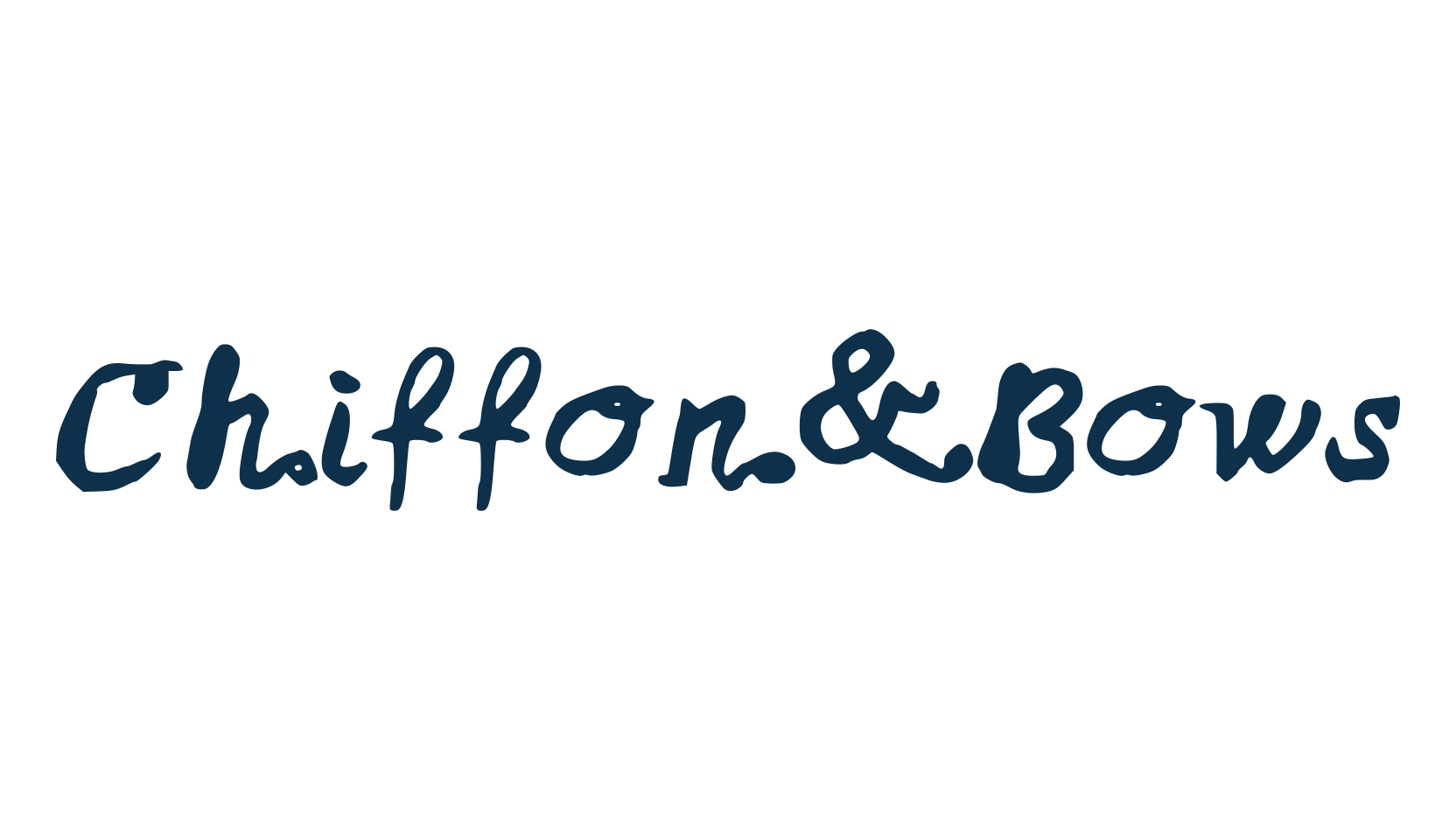 Chiffon&Bows, handwriting font preview