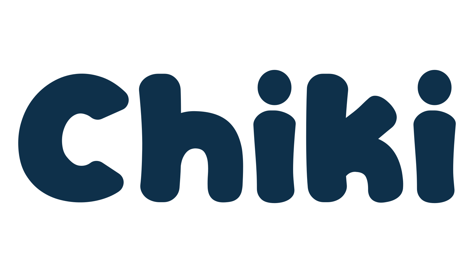 Chiki, cartoon font preview