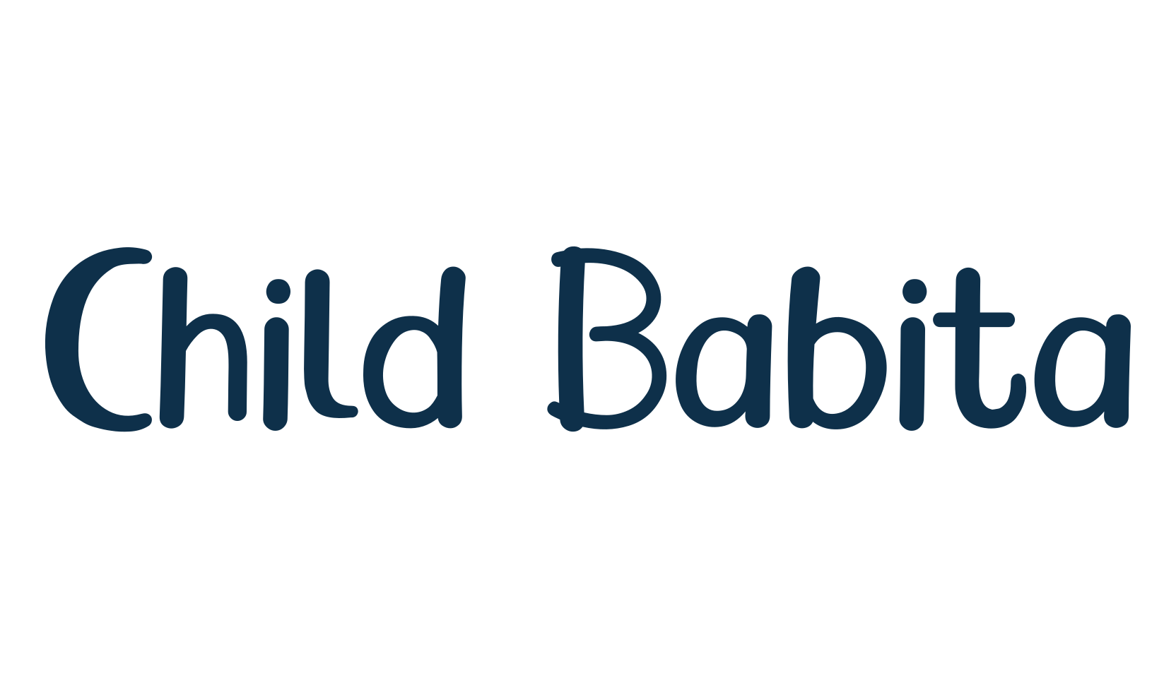 Child Babita, fancy cartoon decorative comic font preview