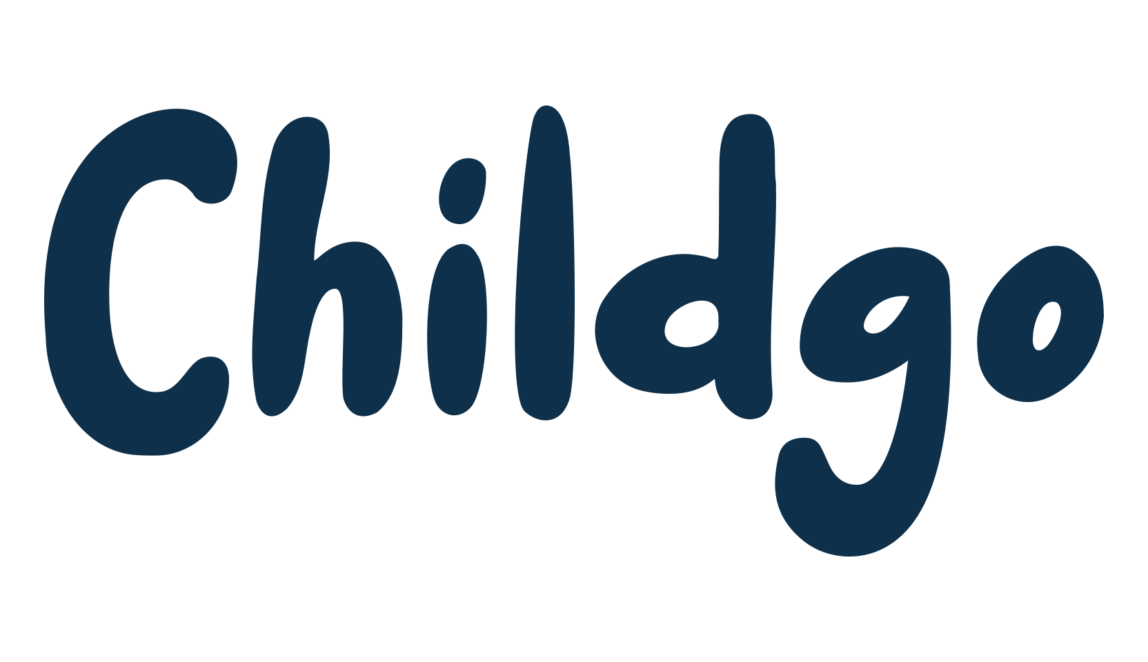 Childgo, cartoon font preview