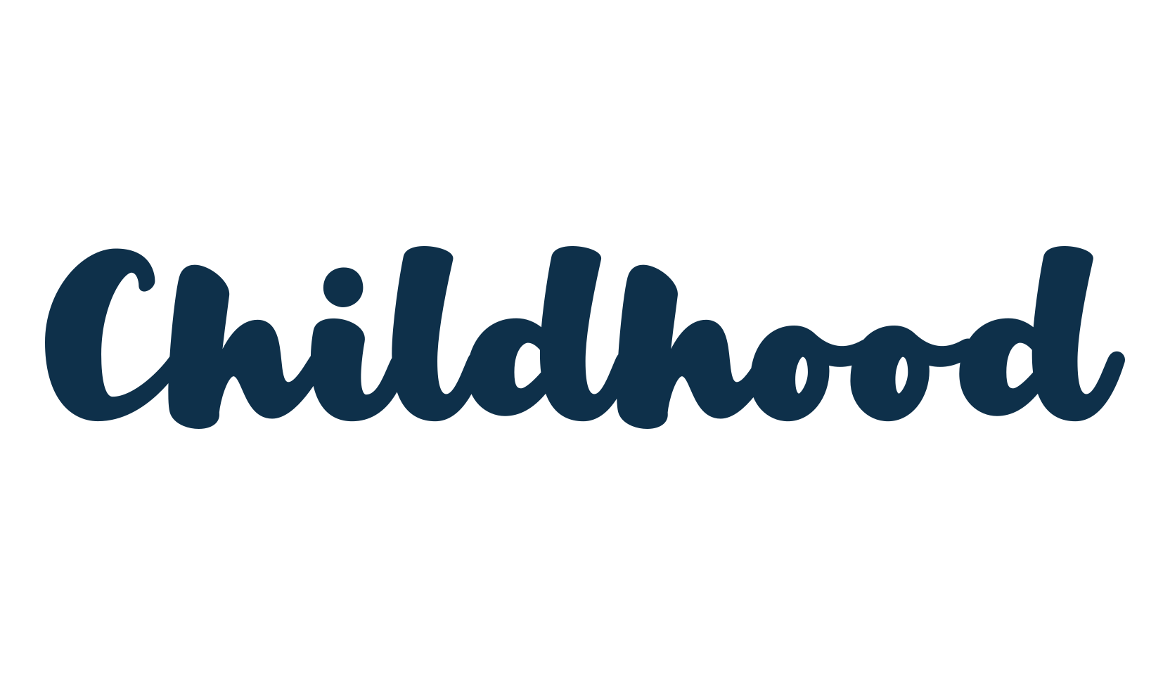 Childhood (childhood-3), various font preview