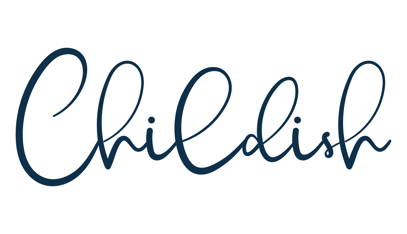 Childish (childish-3), script calligraphy fancy decorative font preview