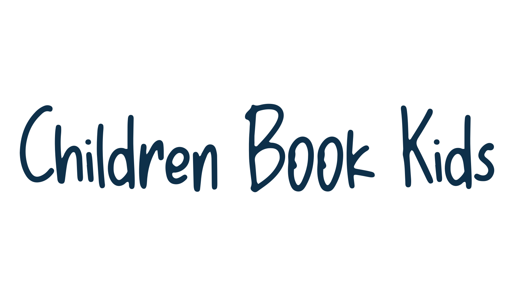 Children Book Kids, handwriting font preview
