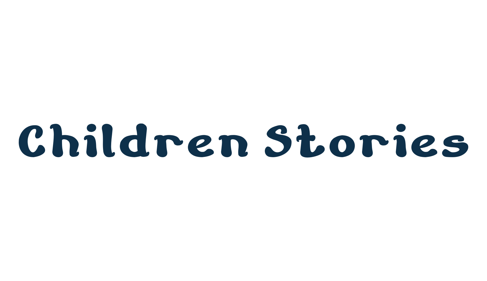 Children Stories, various font preview