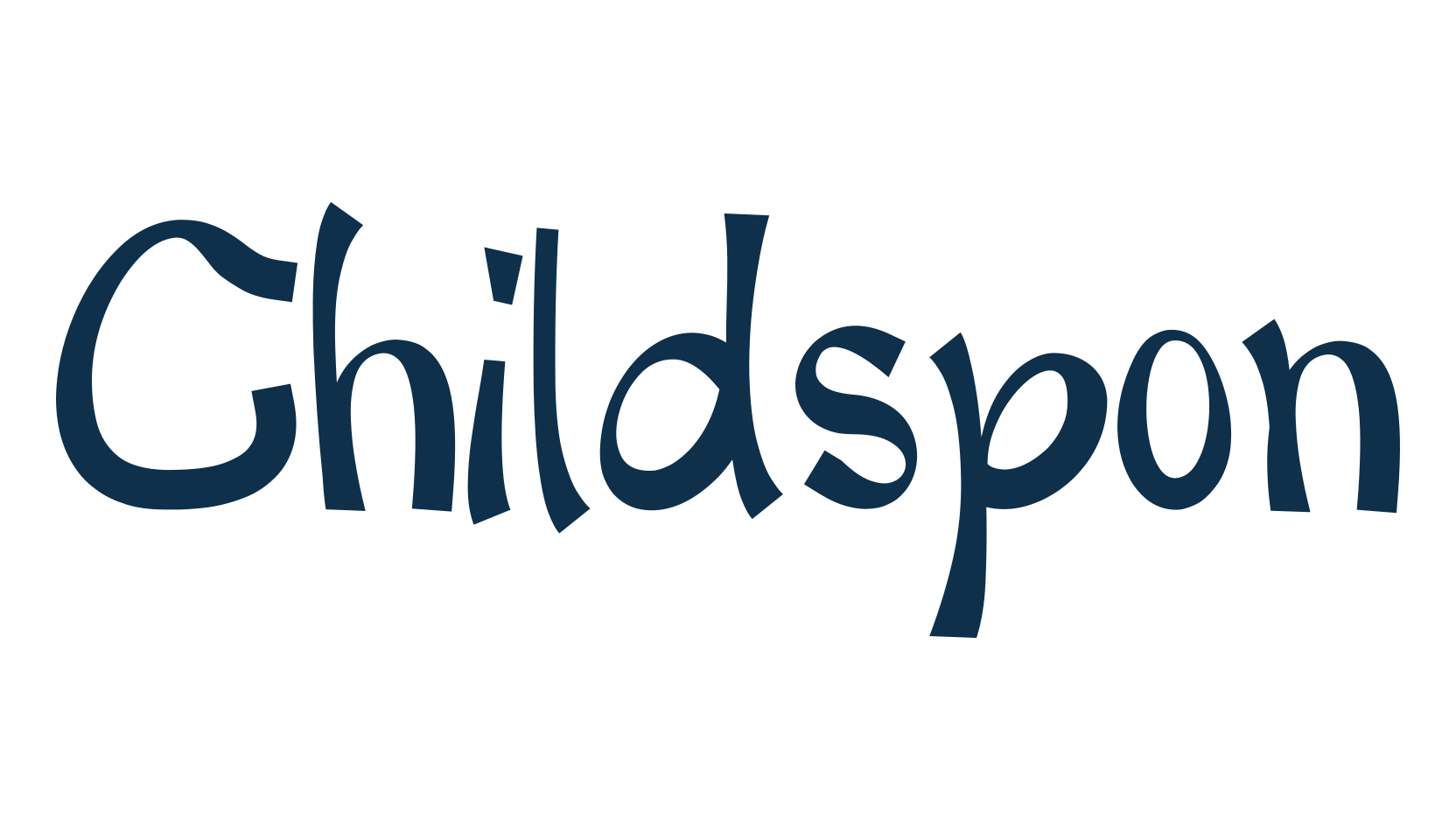 Childspon, fancy various decorative font preview