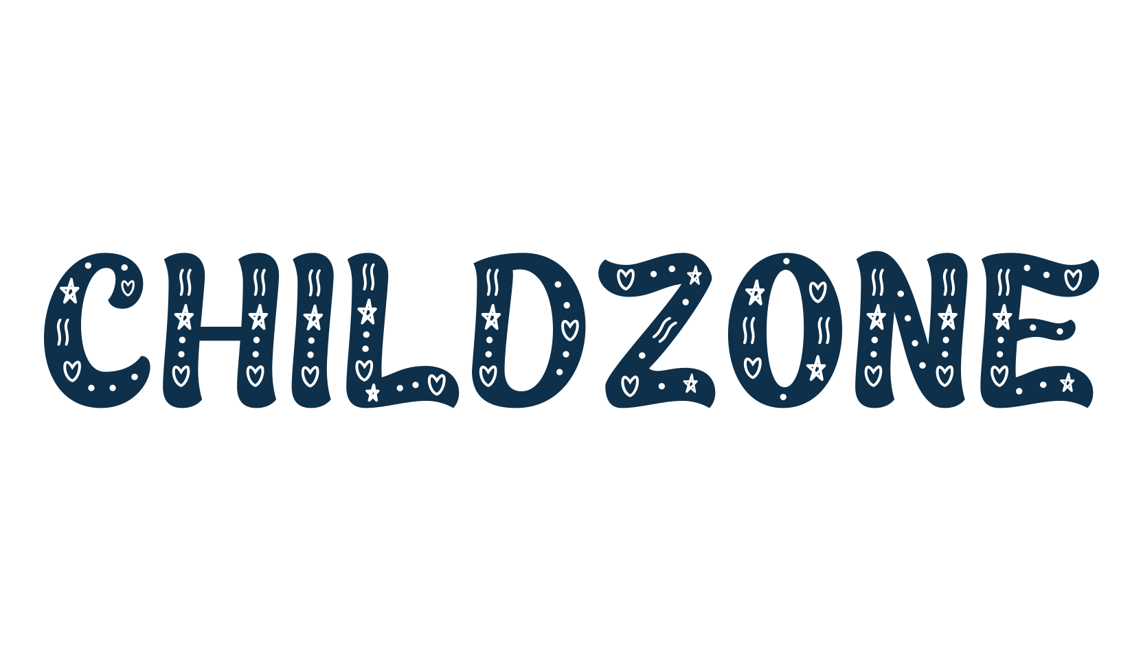 Childzone, decorative font preview