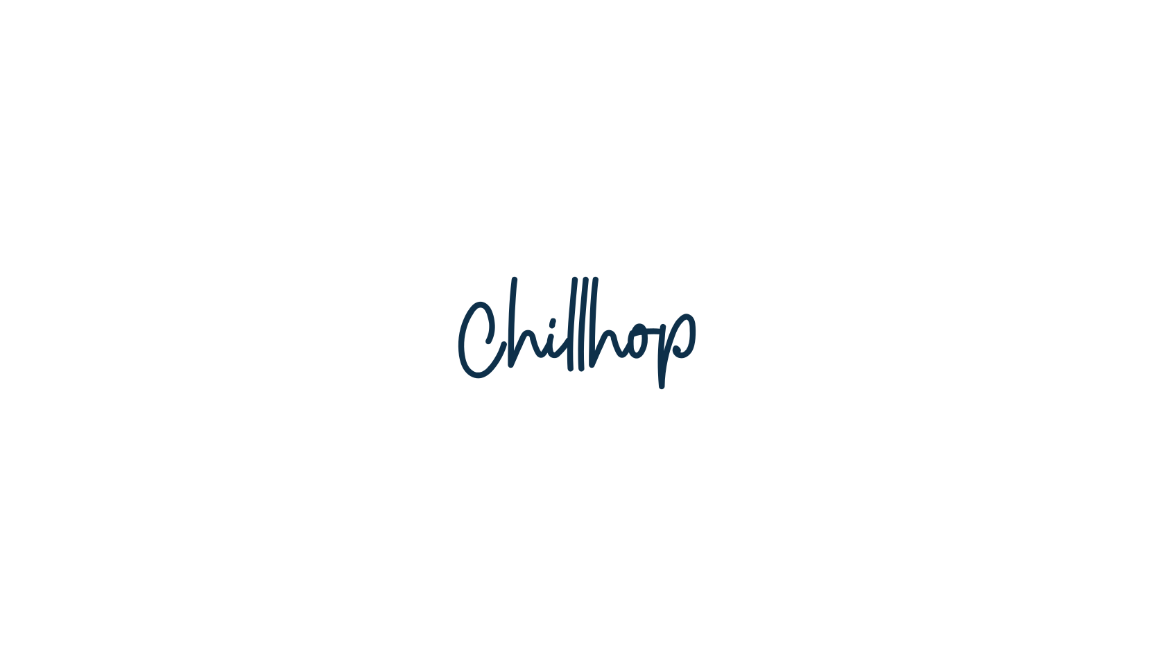 Chillhop, script handwritten fancy decorative calligraphy font preview