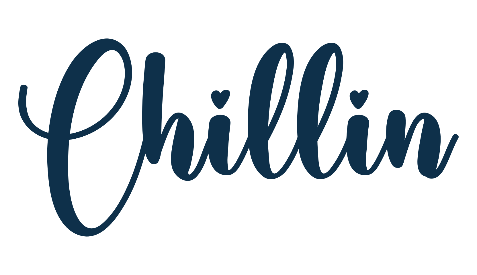 Chillin (chillin-2), script calligraphy fancy decorative font preview