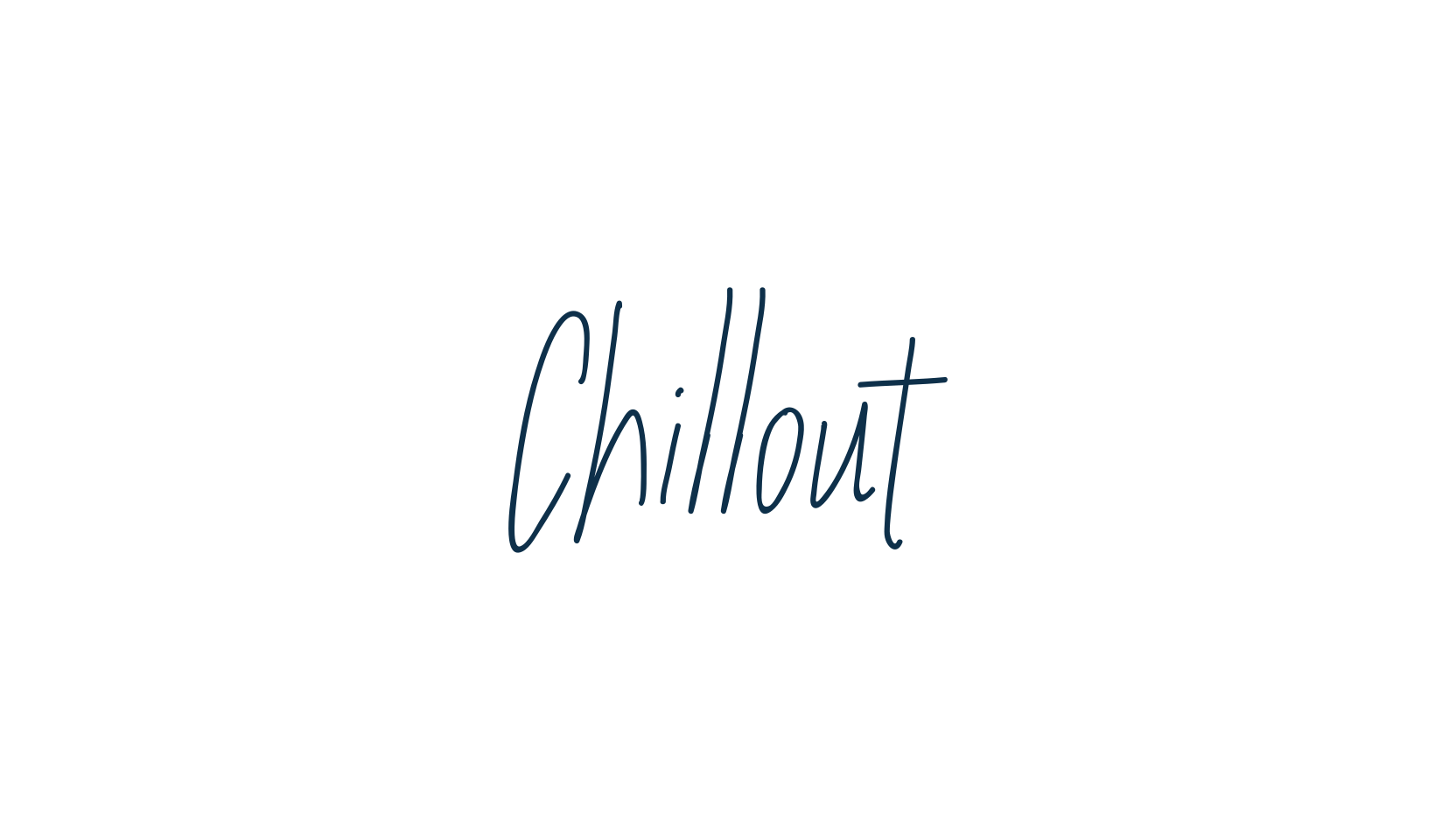 Chillout, script handwritten fancy decorative calligraphy font preview
