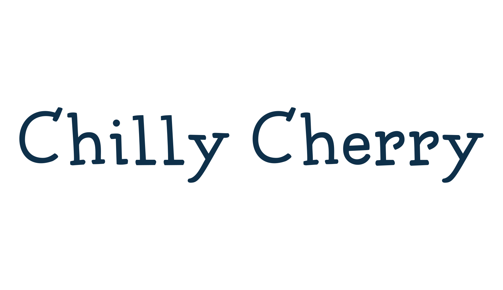 Chilly Cherry, fancy cartoon decorative font preview