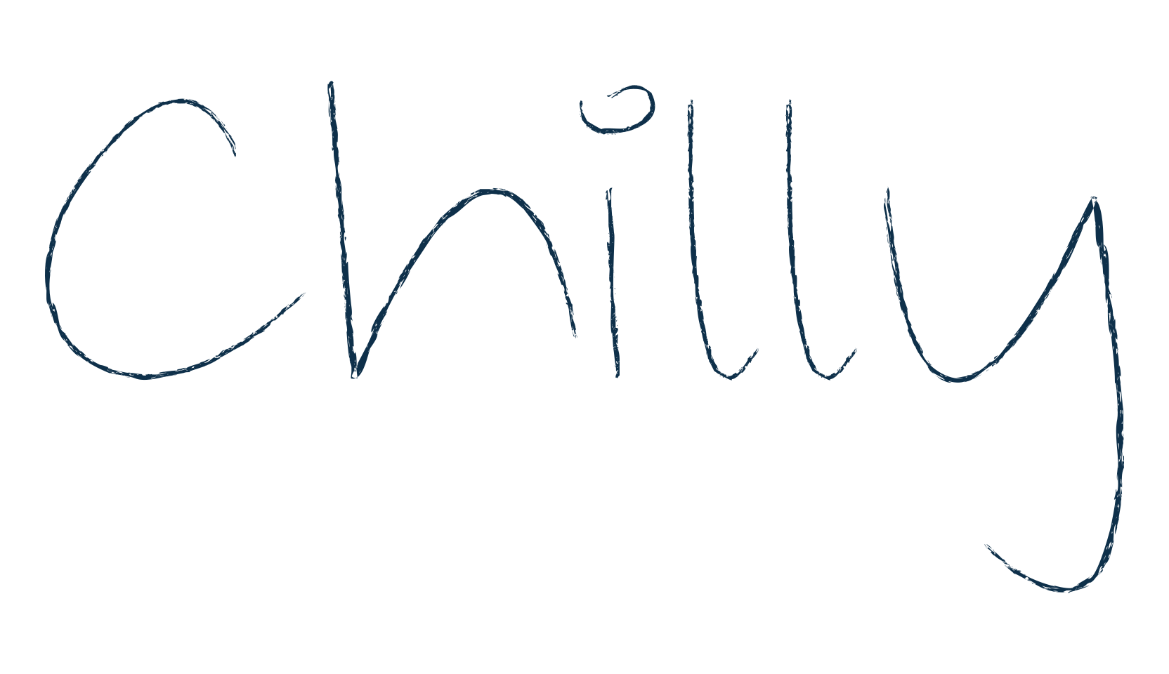 Chilly, handwriting font preview
