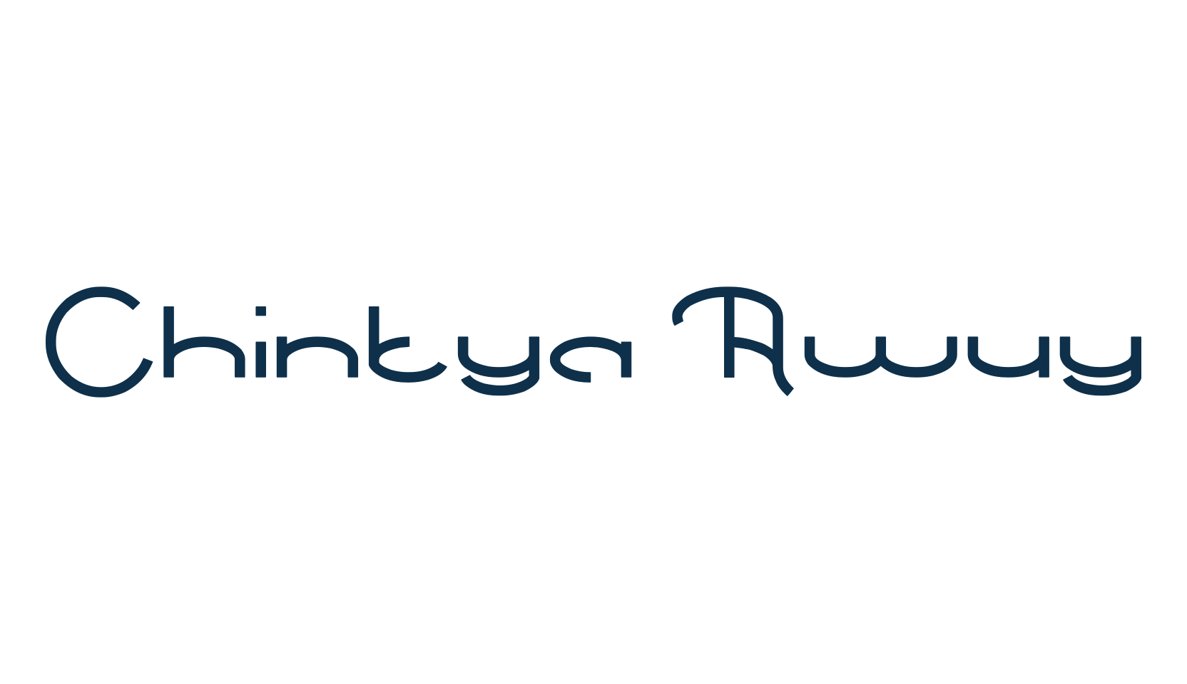 Chintya Awuy, fancy various decorative font preview