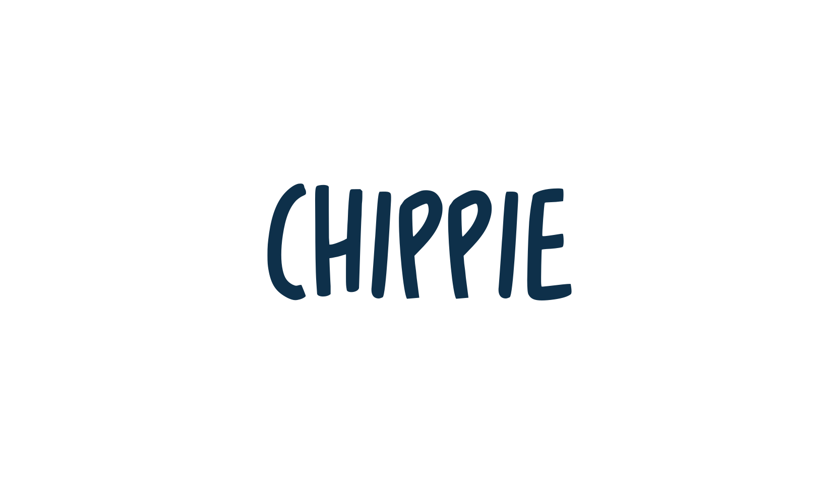 Chippie, fancy cartoon decorative comic font preview
