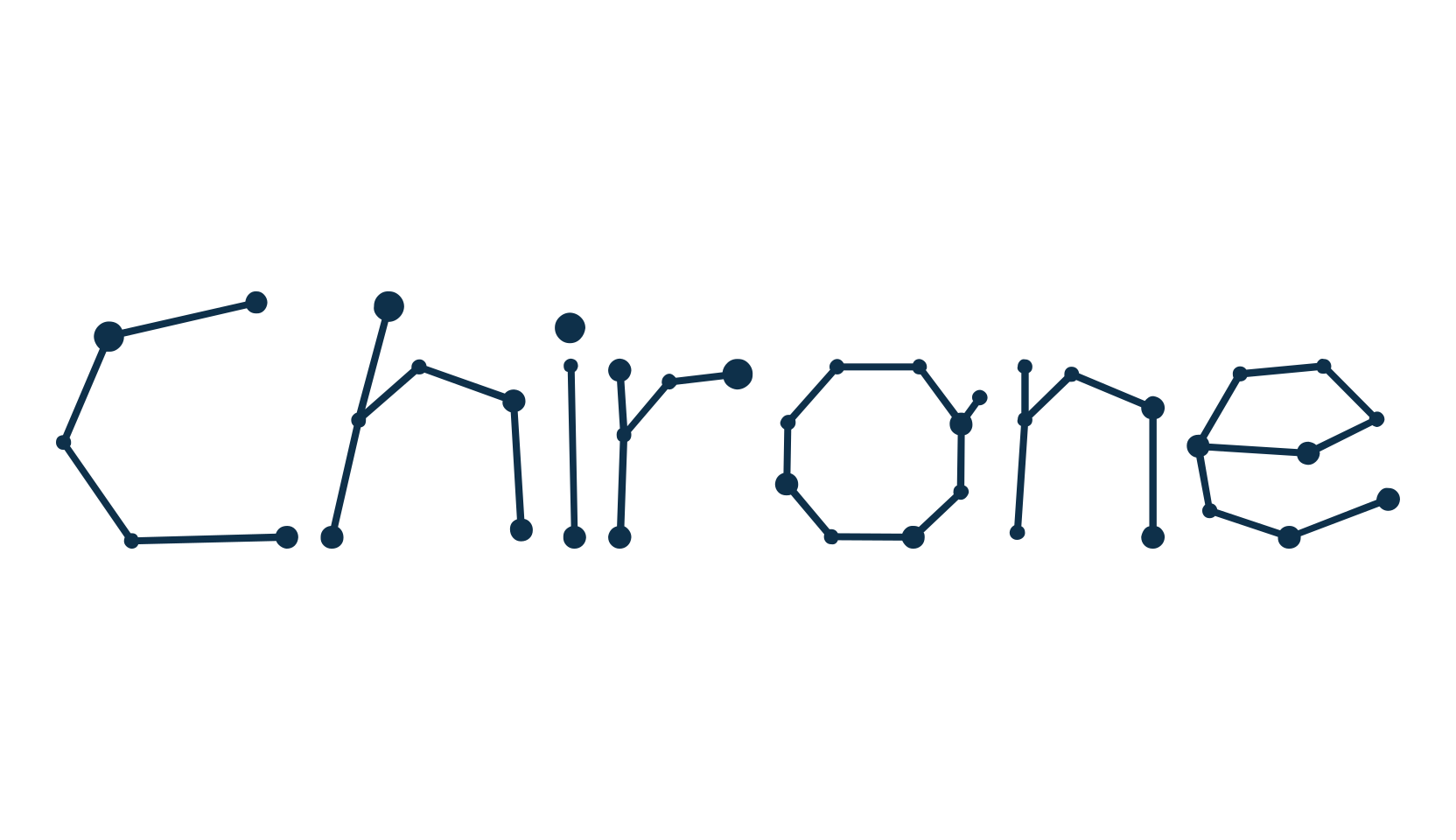 Chirone, decorative font preview