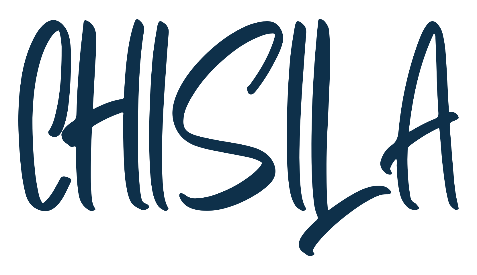 Chisila, script handwritten fancy decorative calligraphy font preview