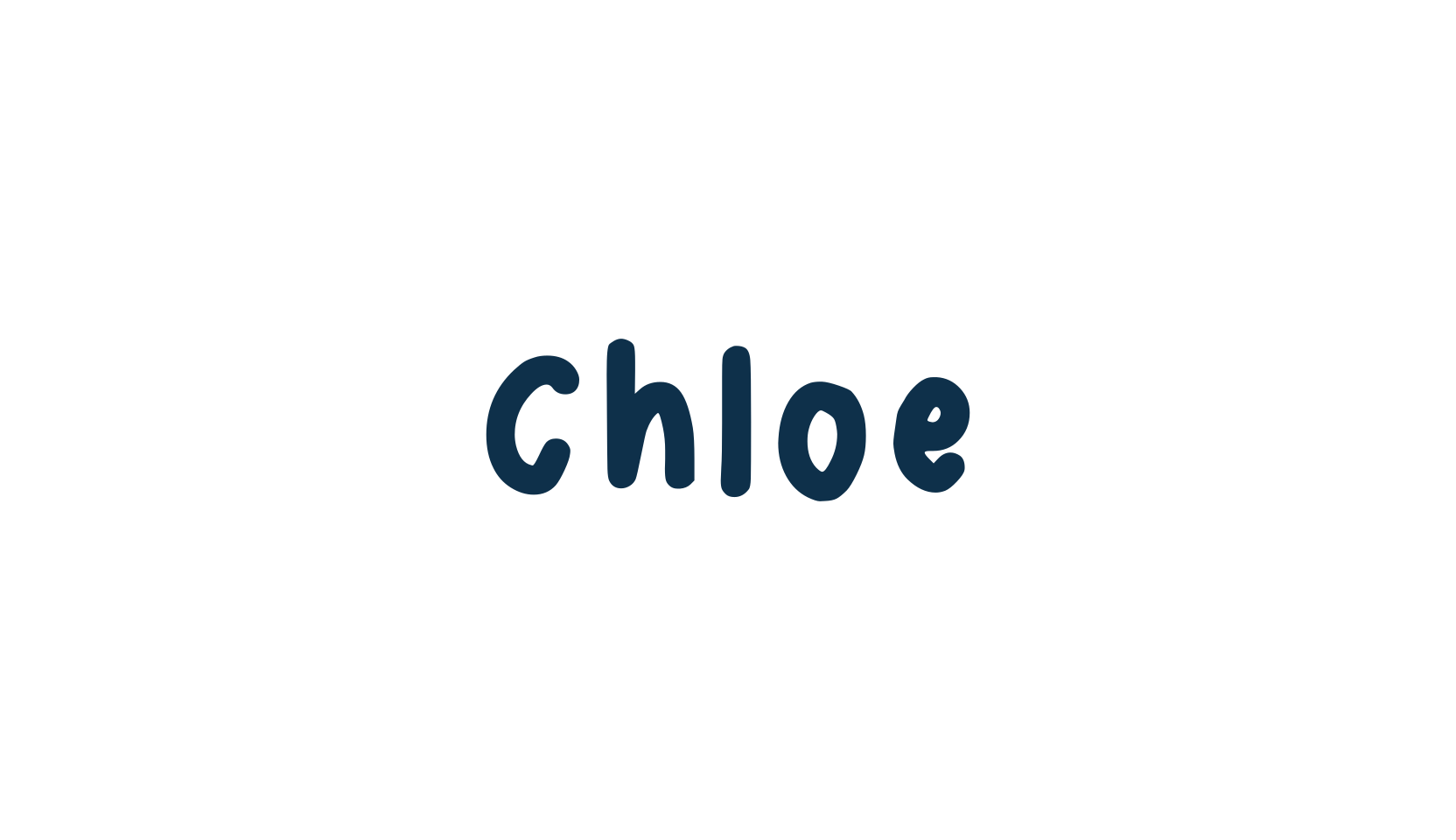 Chloe, script handwritten fancy decorative calligraphy font preview