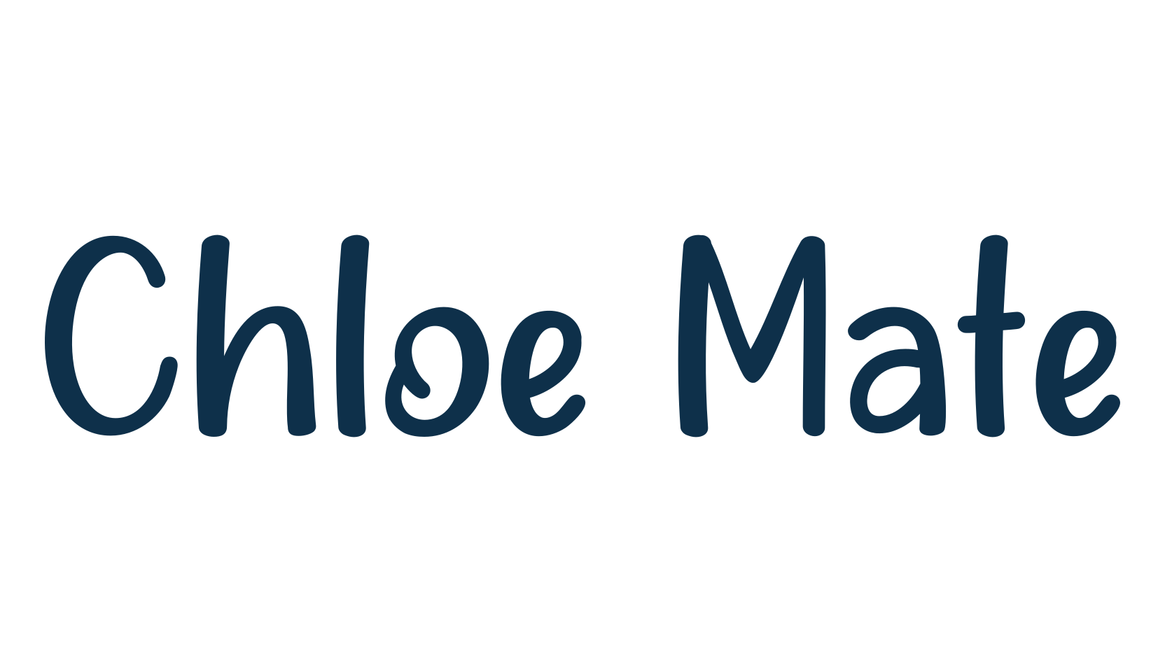 Chloe Mate, fancy various decorative script calligraphy font preview