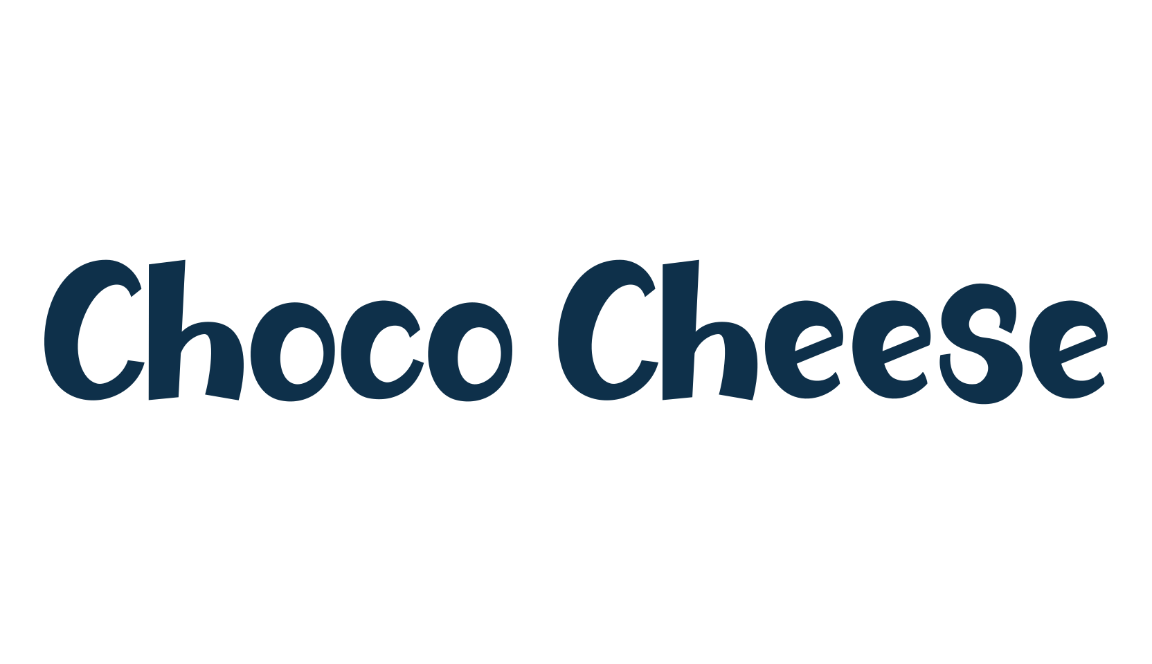 Choco Cheese, fancy cartoon decorative font preview