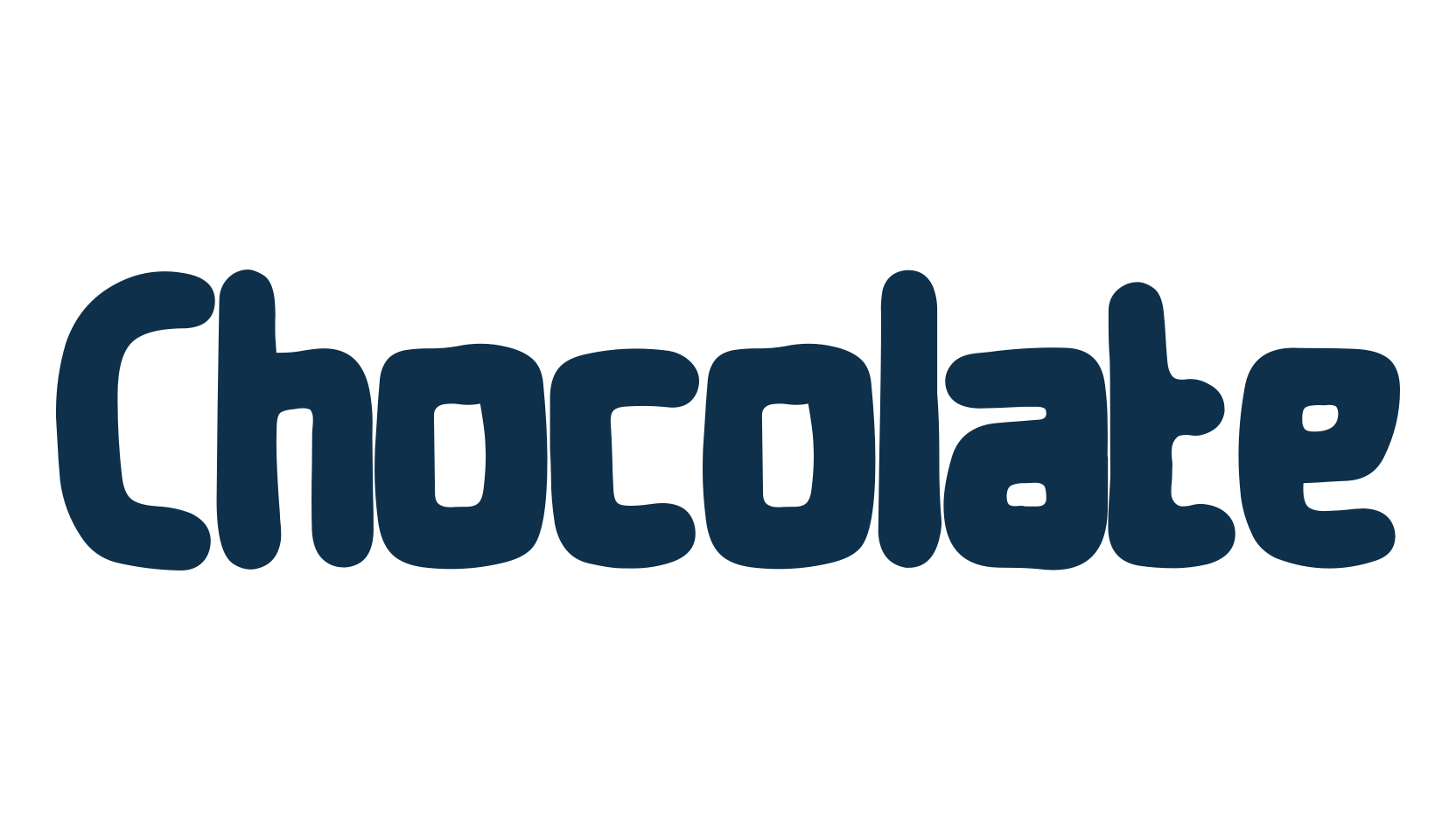 Chocolate (chocolate-9), various font preview