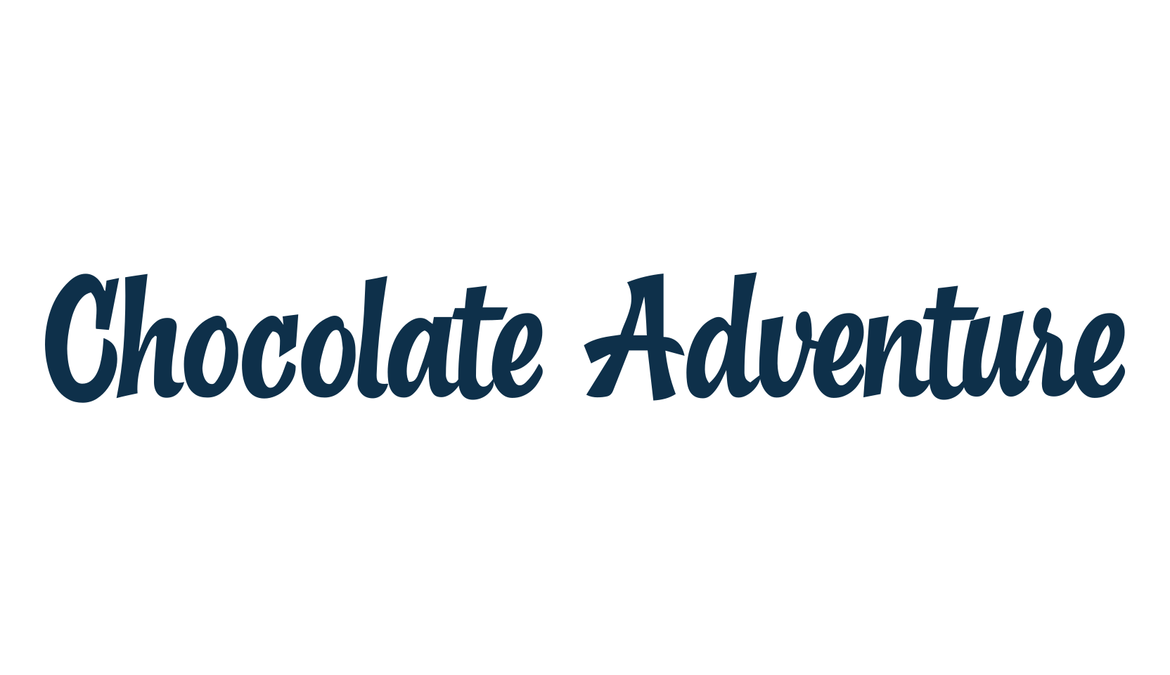 Chocolate Adventure, various font preview