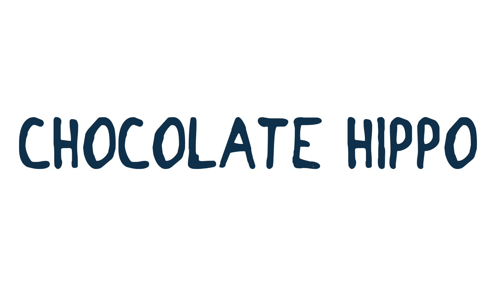 Chocolate Hippo, script handwritten fancy decorative calligraphy font preview