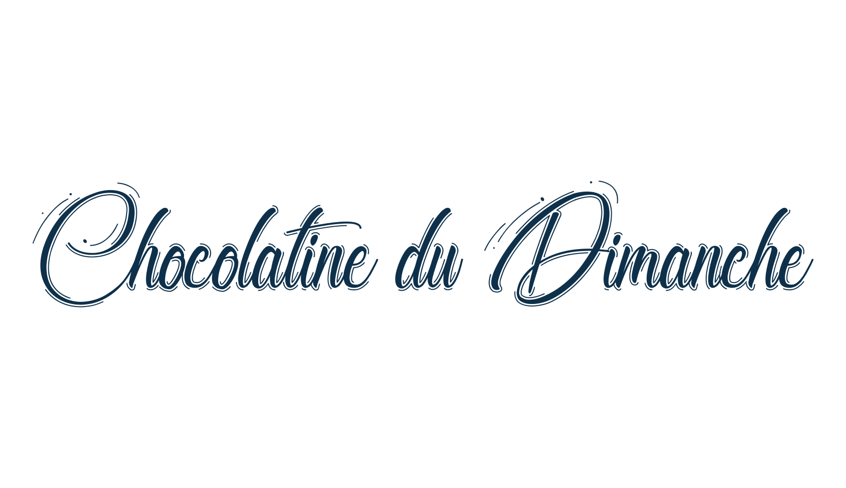 Chocolatine du Dimanche, various font preview