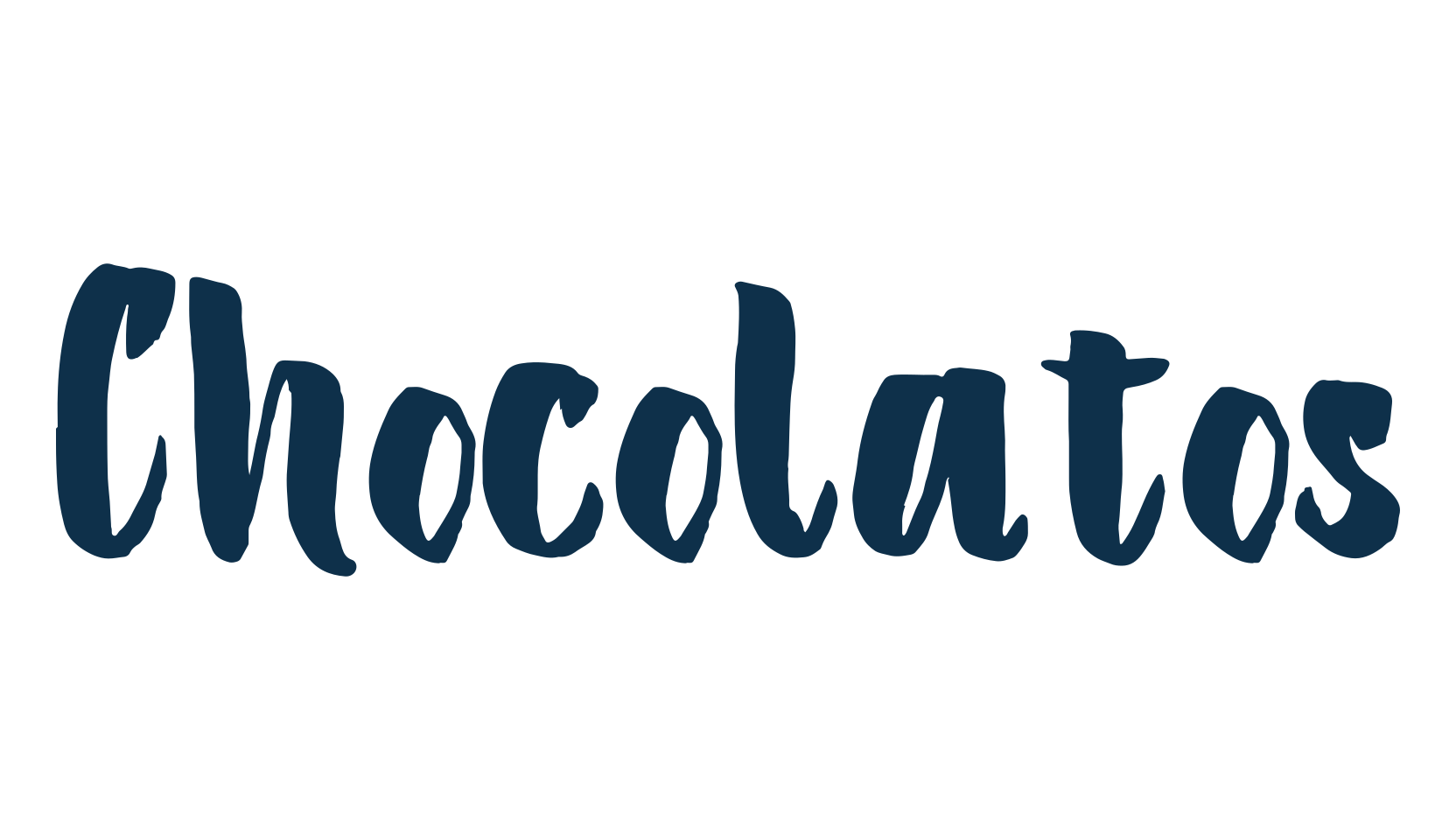 Chocolatos (chocolatos-2), fancy decorative font preview