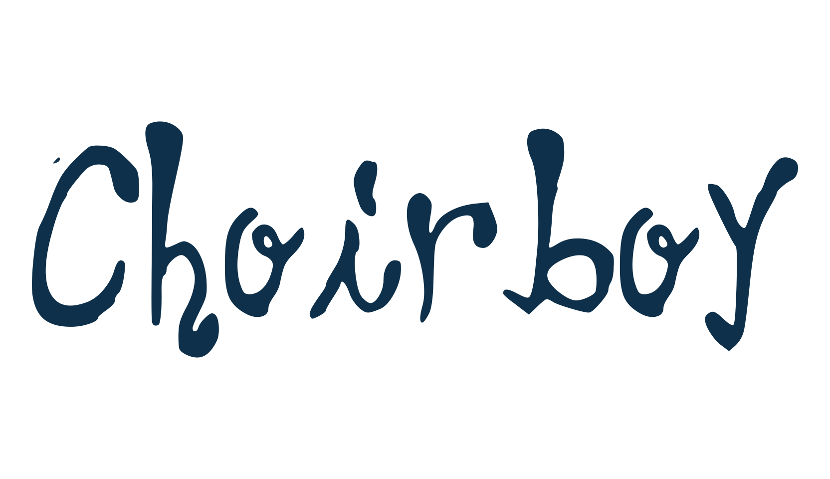Choirboy, fancy various decorative script calligraphy font preview