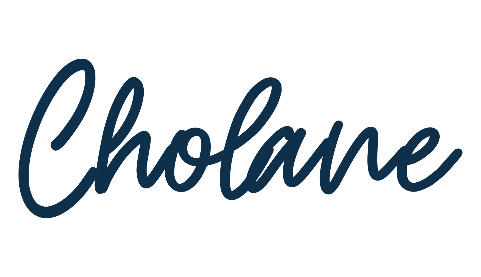 Cholane, script handwritten fancy decorative calligraphy font preview