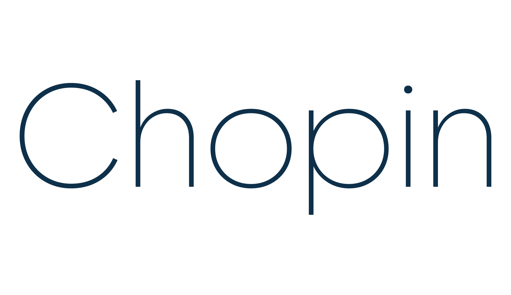 Chopin, sans serif font preview